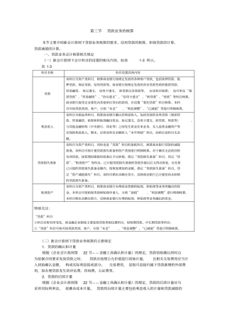 2新会计准则下商业银行主要业务核算贷款业务的核算