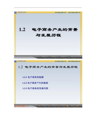 2电子商务产生的背景与发展历程