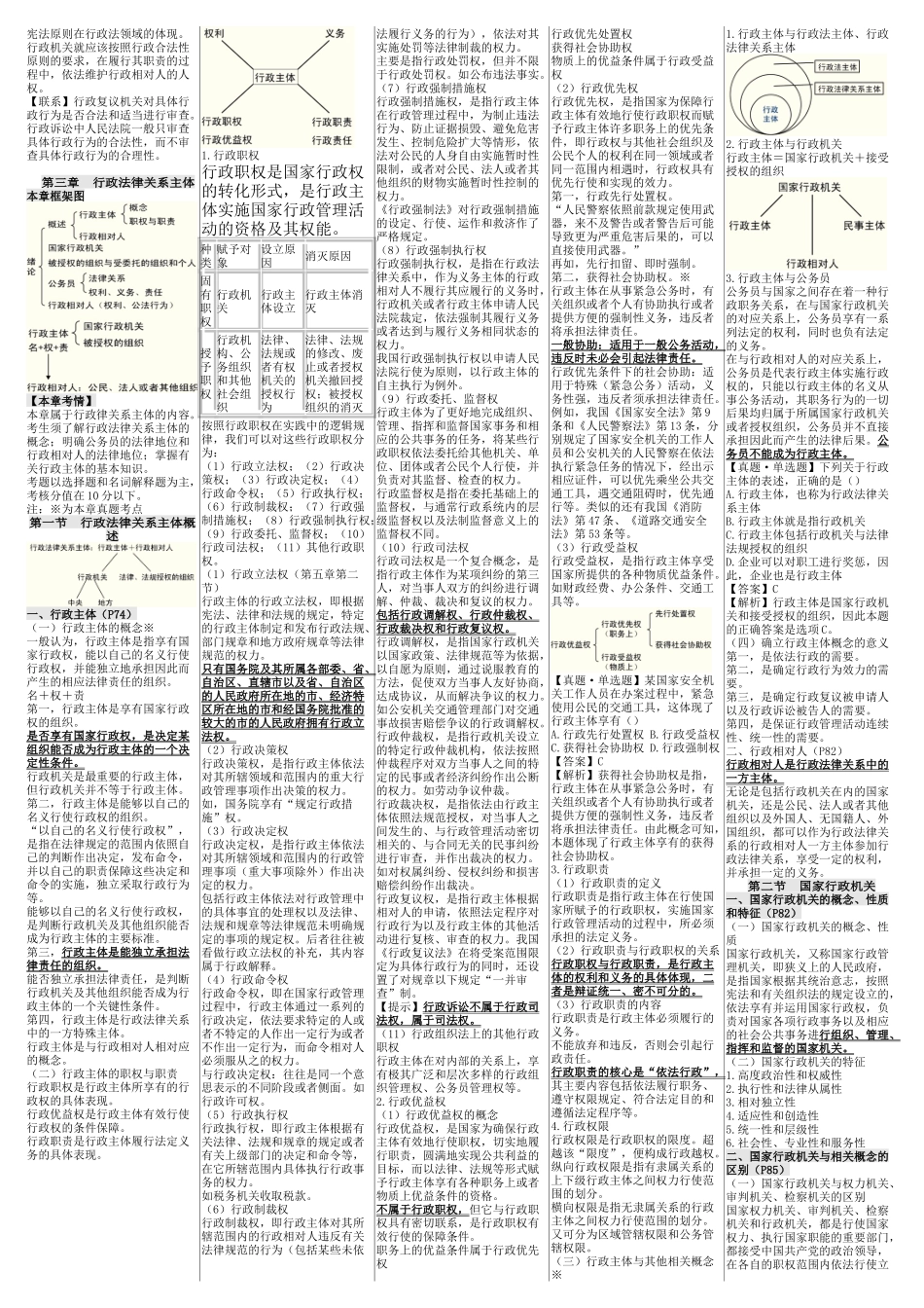 行政法学笔记大全_第3页