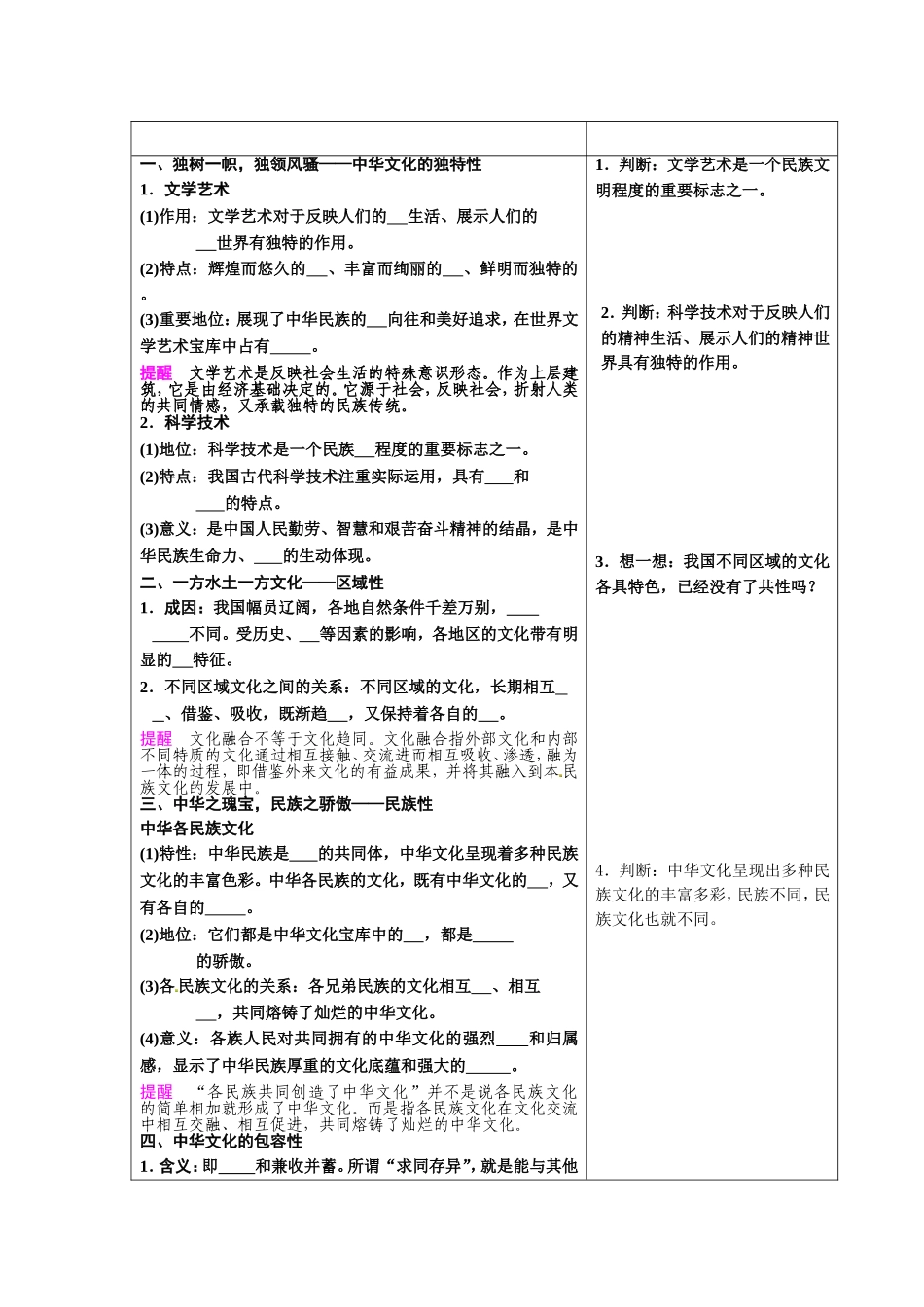 我们的中华文化导学案_第3页
