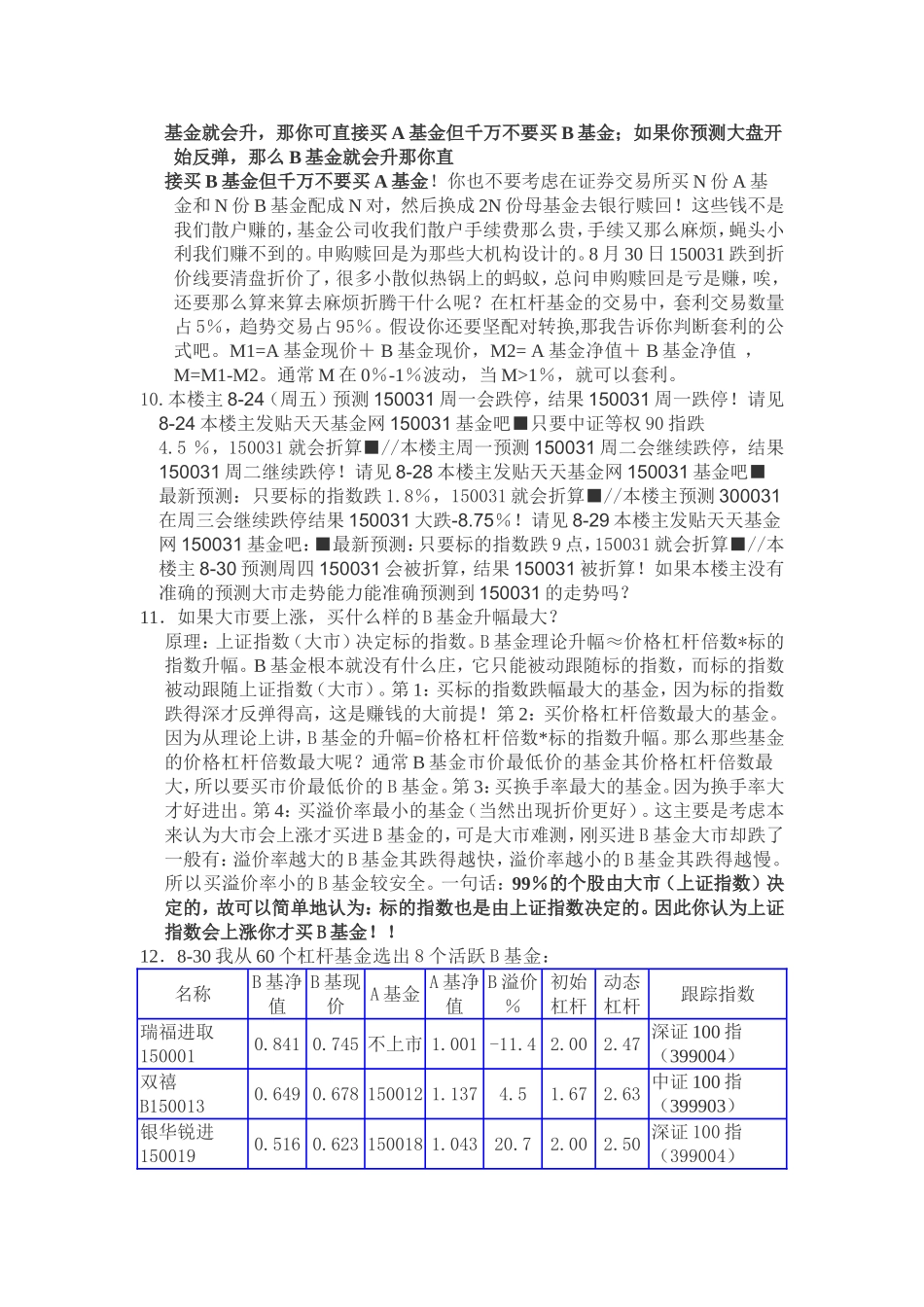 教你这样玩杠杆基金 分级基金_第3页