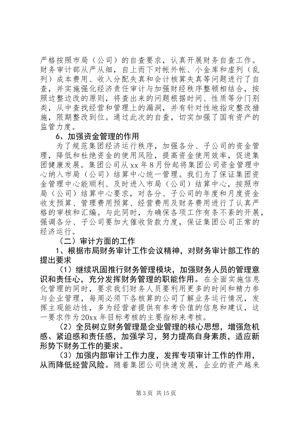 公司财务审计工作总结_第3页