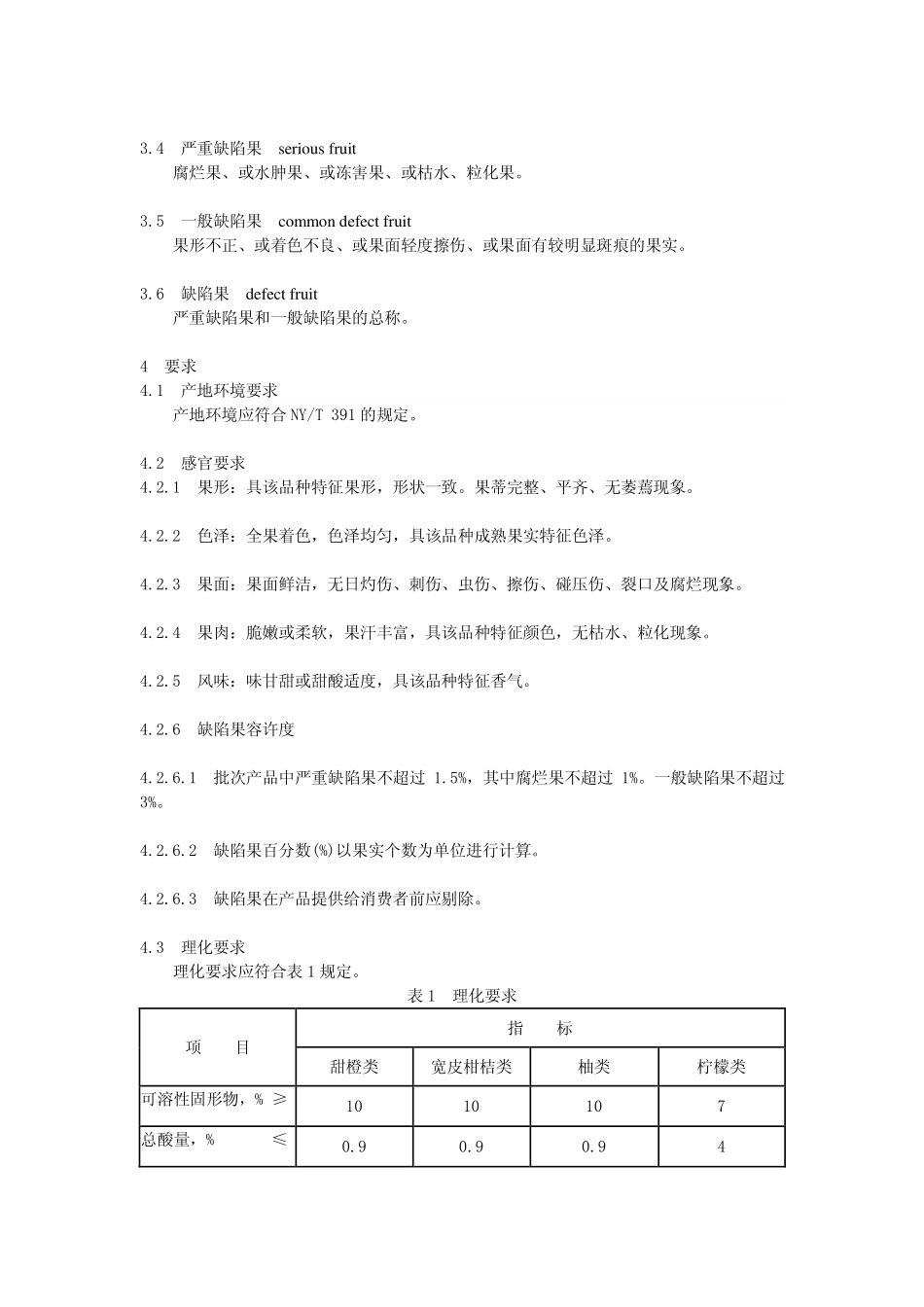 柑橘类绿色食品_第2页