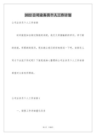 2024公司业务员个人工作计划_4