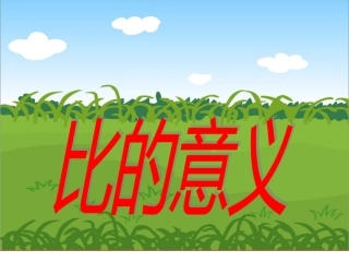 《比的意义》PPT