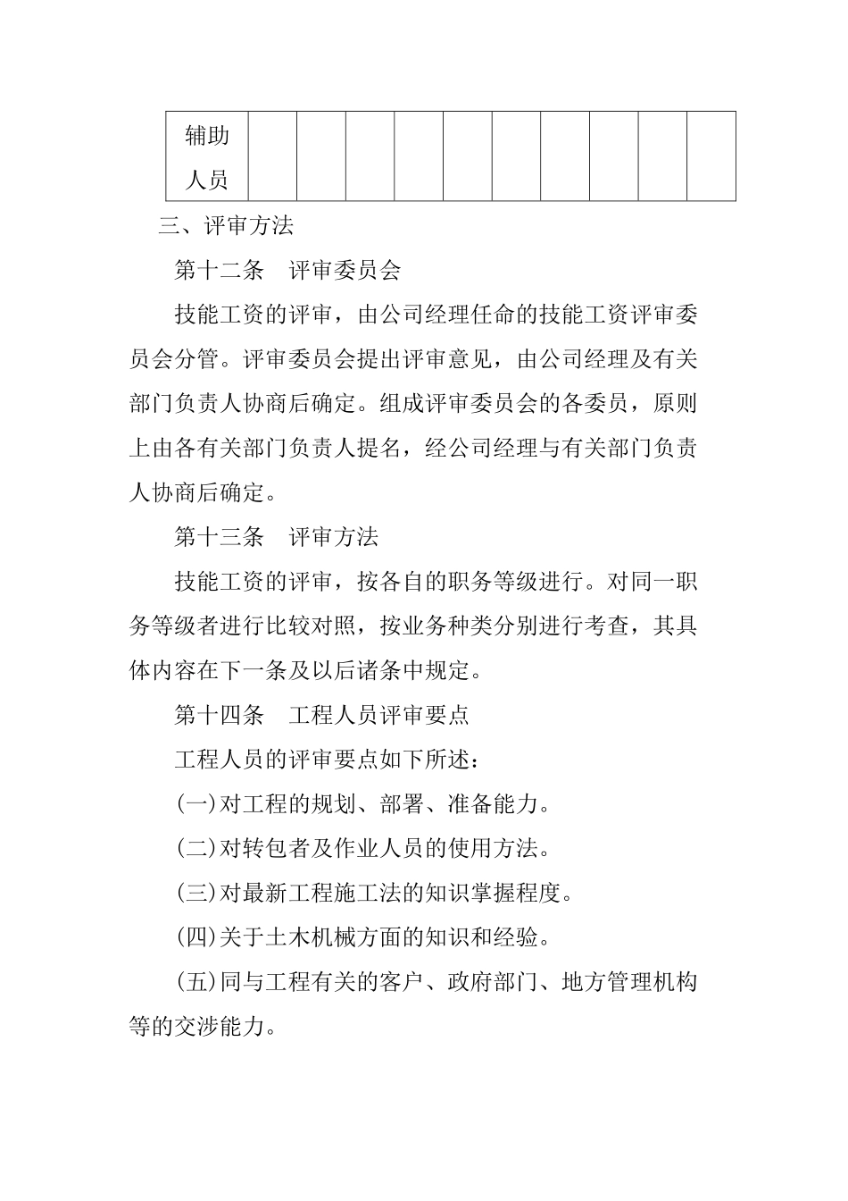 技能工资管理规范_第3页