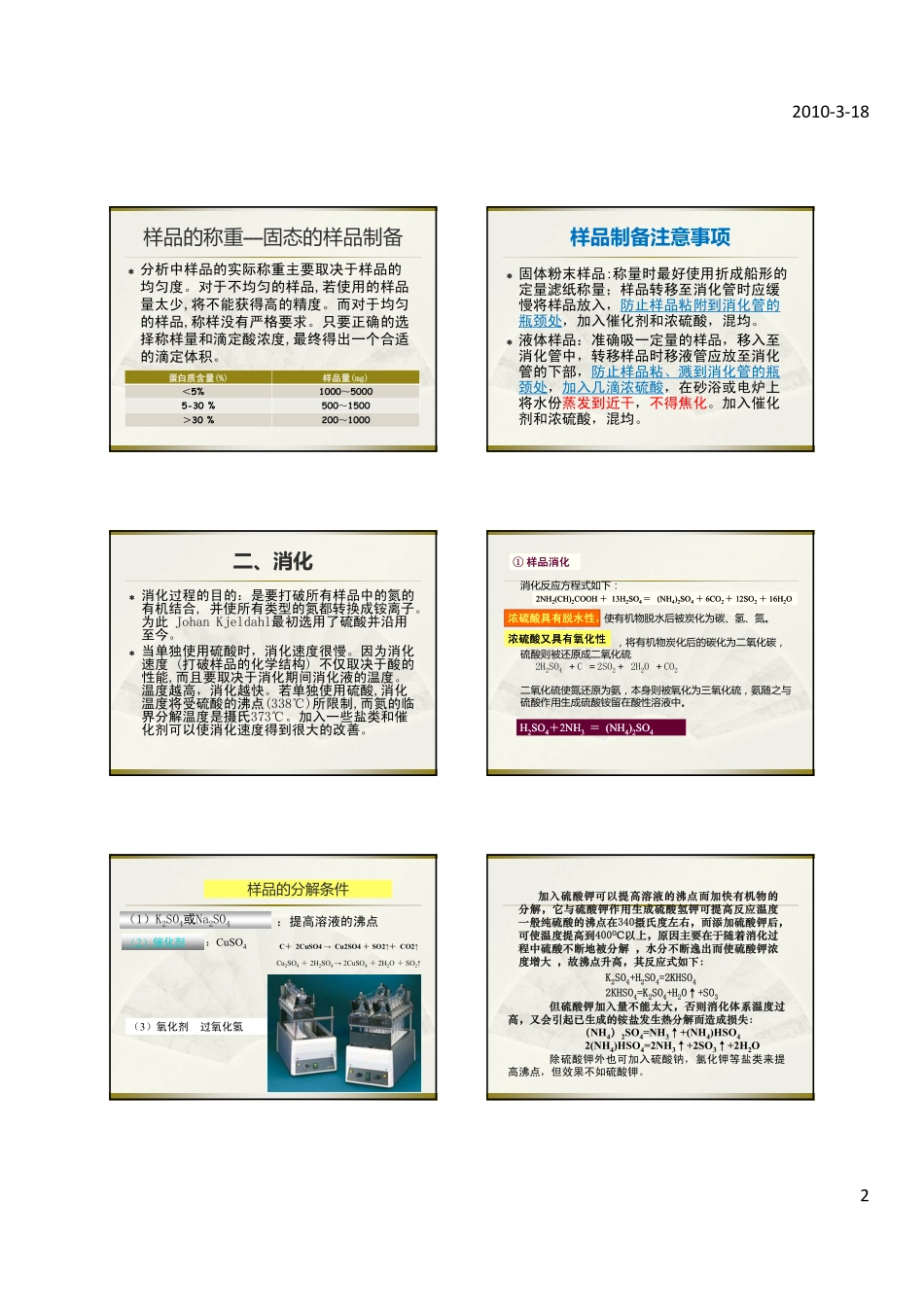 凯氏定氮法(讲义)_第2页