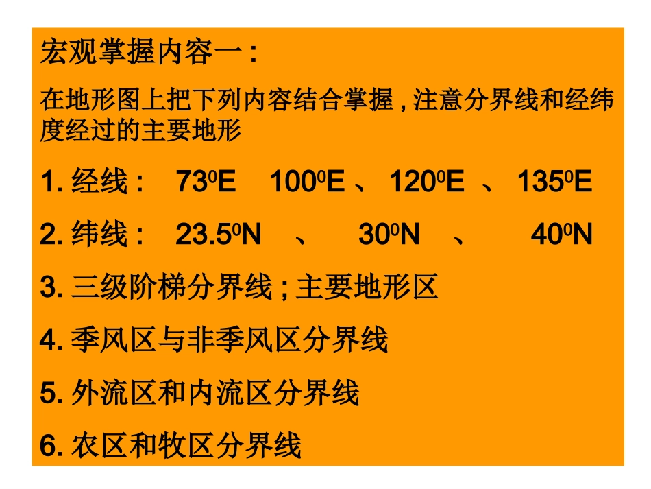 高中地理课件：中国区域地理专题_第3页