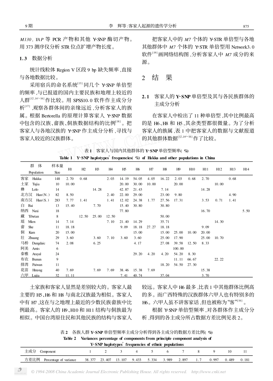 客家人起源的遗传学分析_第3页