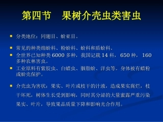 果树介壳虫类