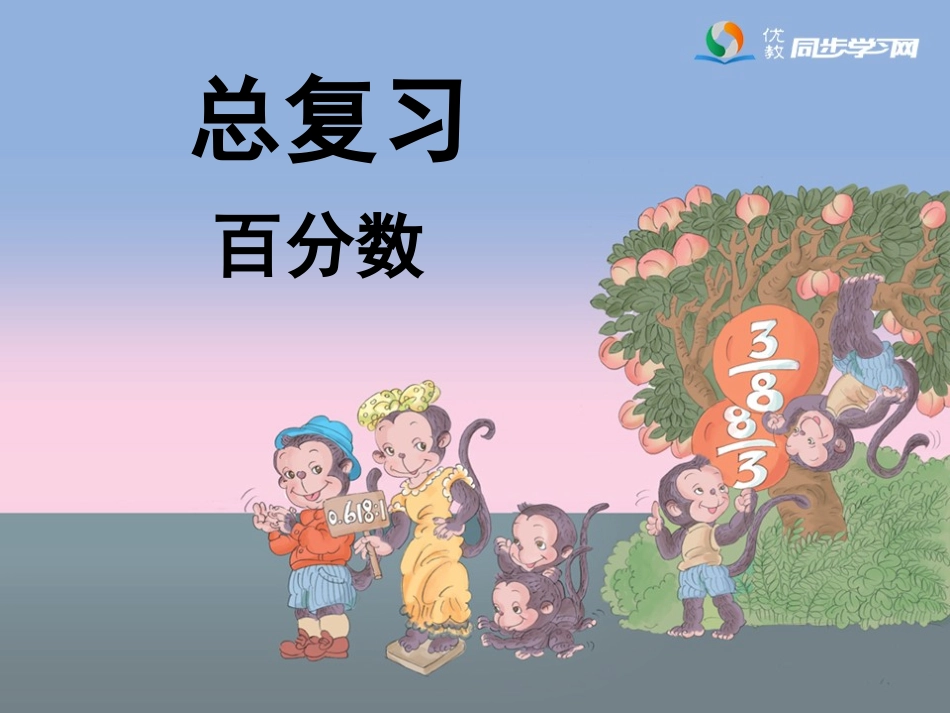 《总复习（百分数）》参考课件_第1页