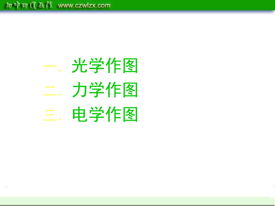 2012年中考二轮复习课件：《作图题》专题复习_第2页