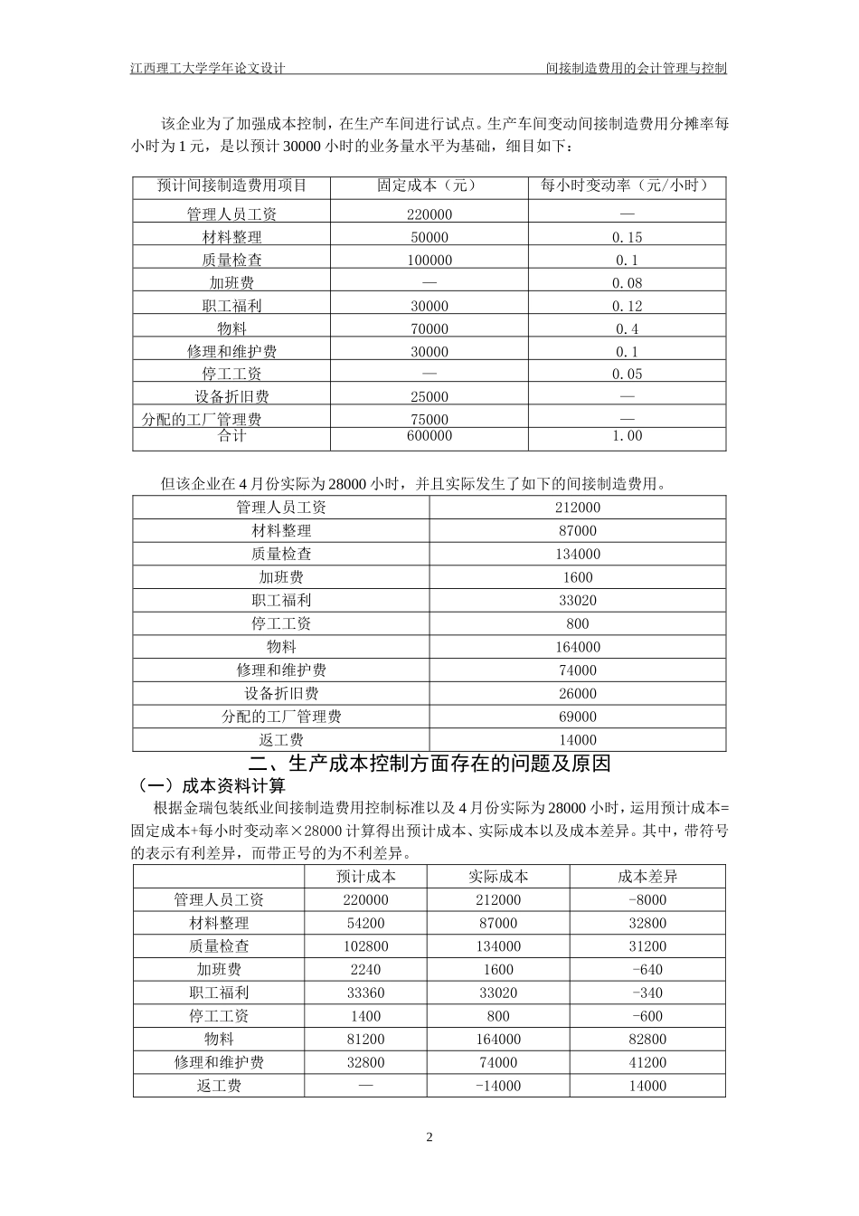 间接制造费用的会计管理与控制_第2页