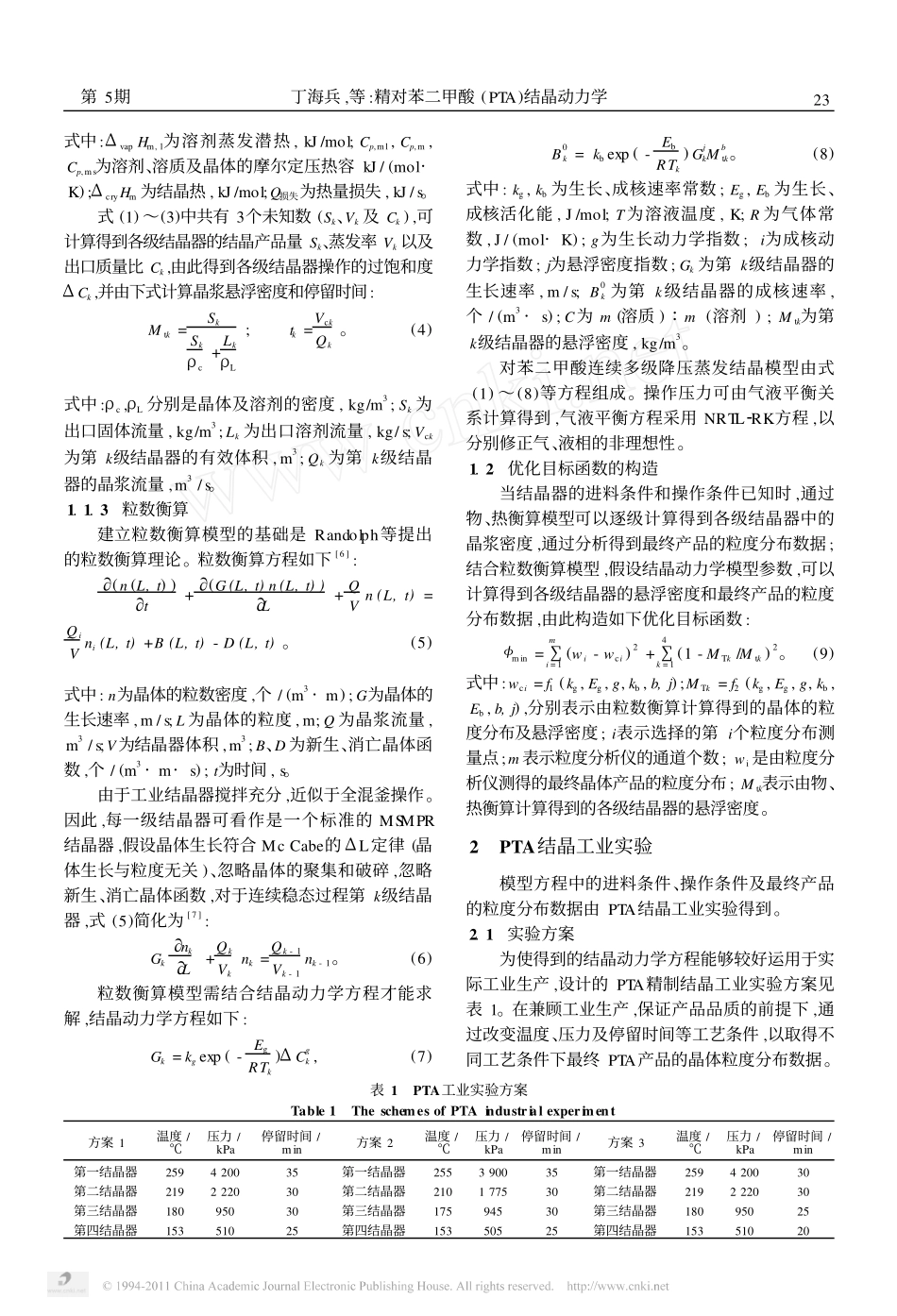 精对苯二甲酸_PTA_结晶动力学_第2页