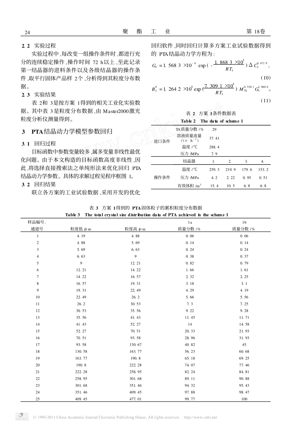 精对苯二甲酸_PTA_结晶动力学_第3页