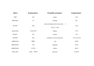 3月反义来自DEE的整理