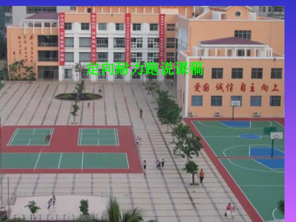 耐力定向跑PPT_第1页