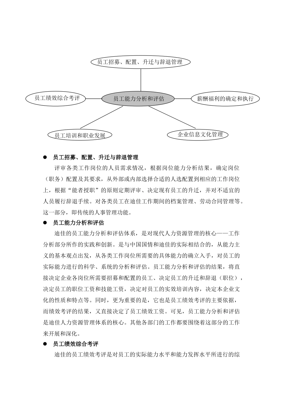 海南迪佳公司人力资源部建设规划_第3页