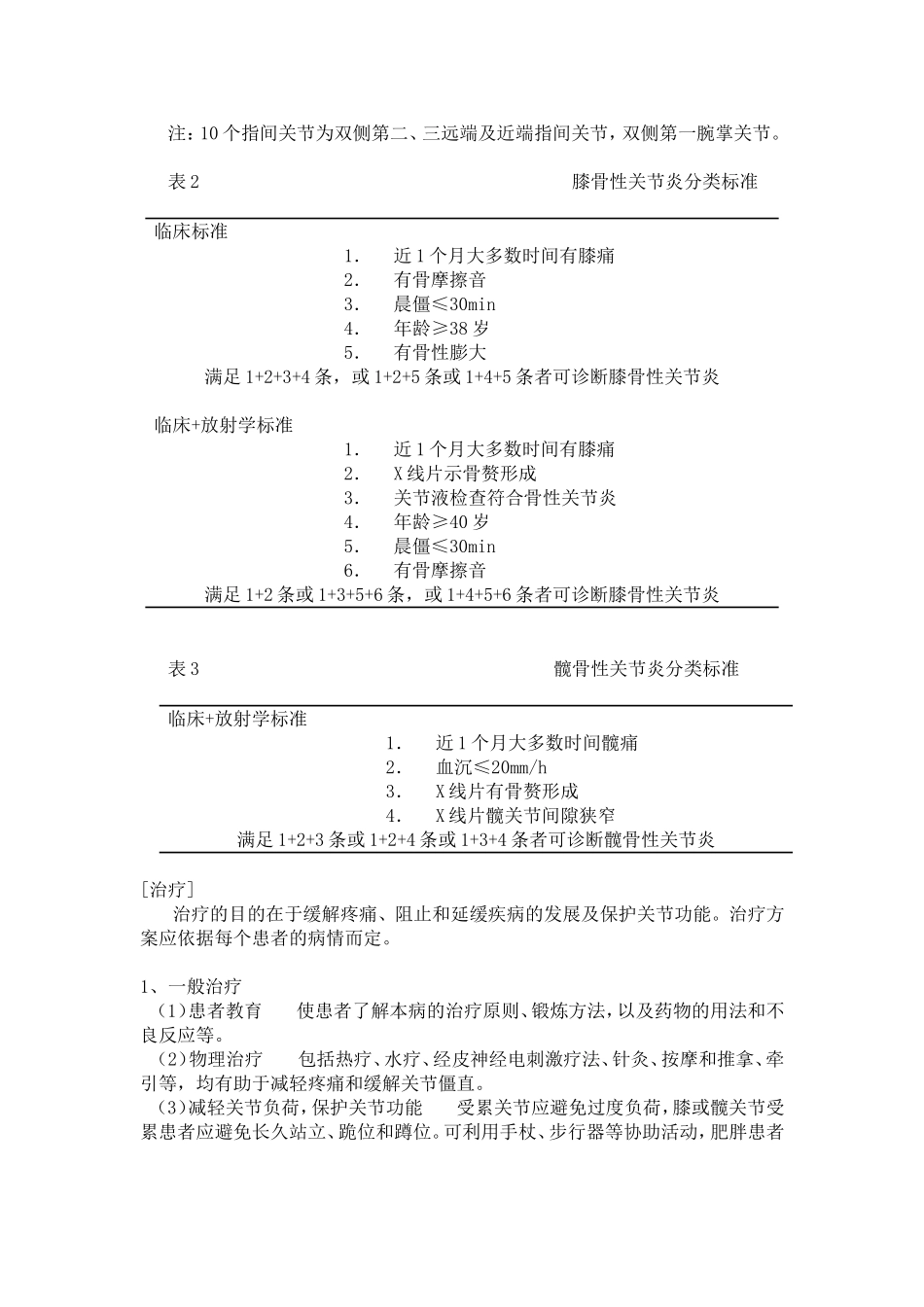 骨性关节炎诊断治疗指南_第3页