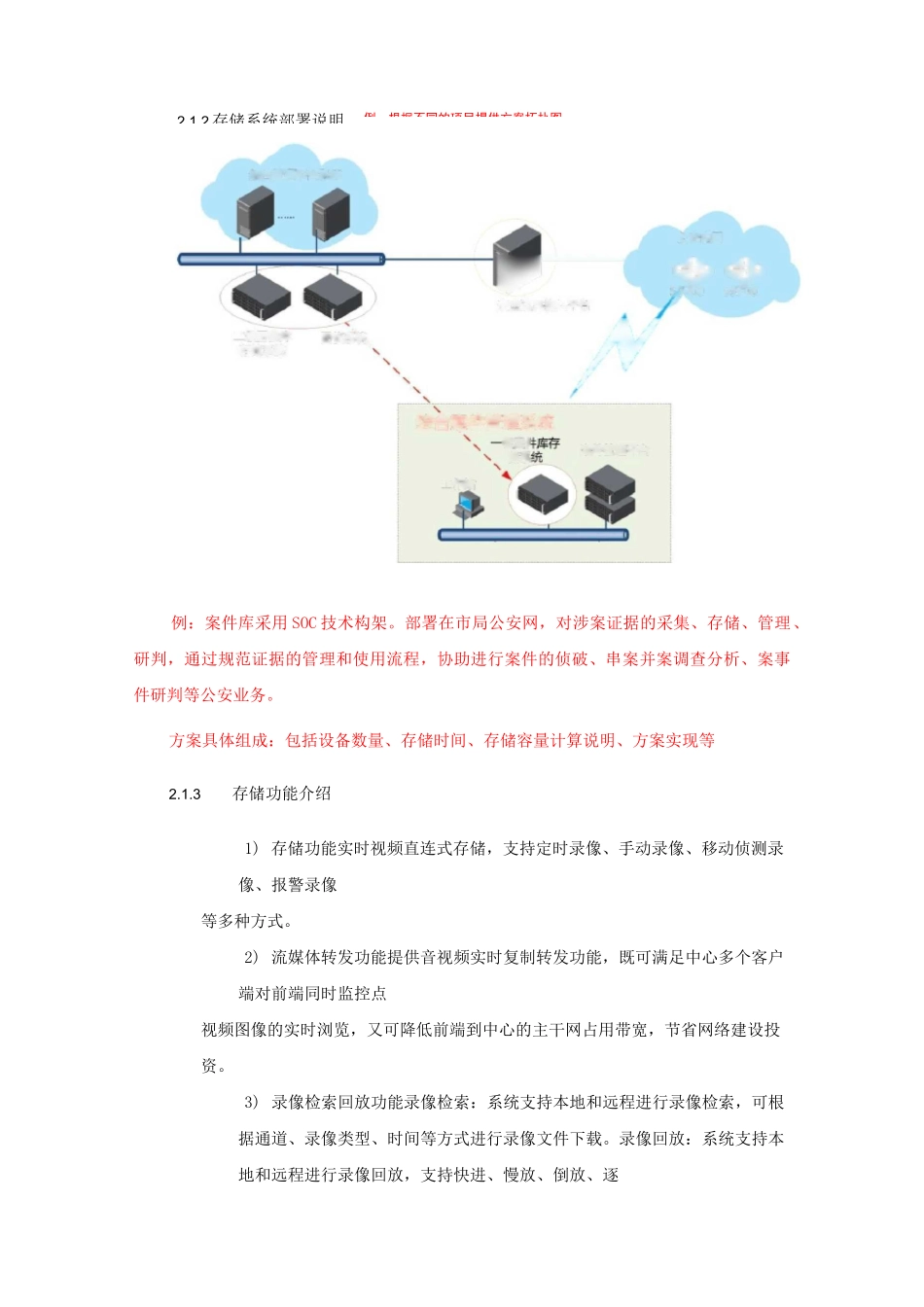 EVS50系列视频存储系统部署方案技术方案_第2页