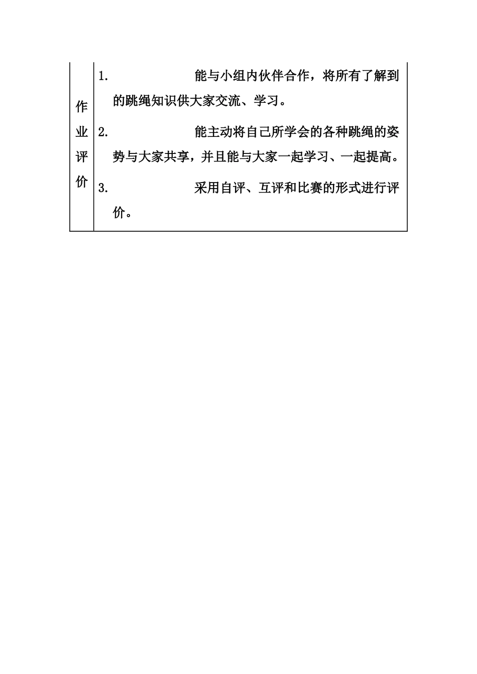小学体育分层作业设计_第3页