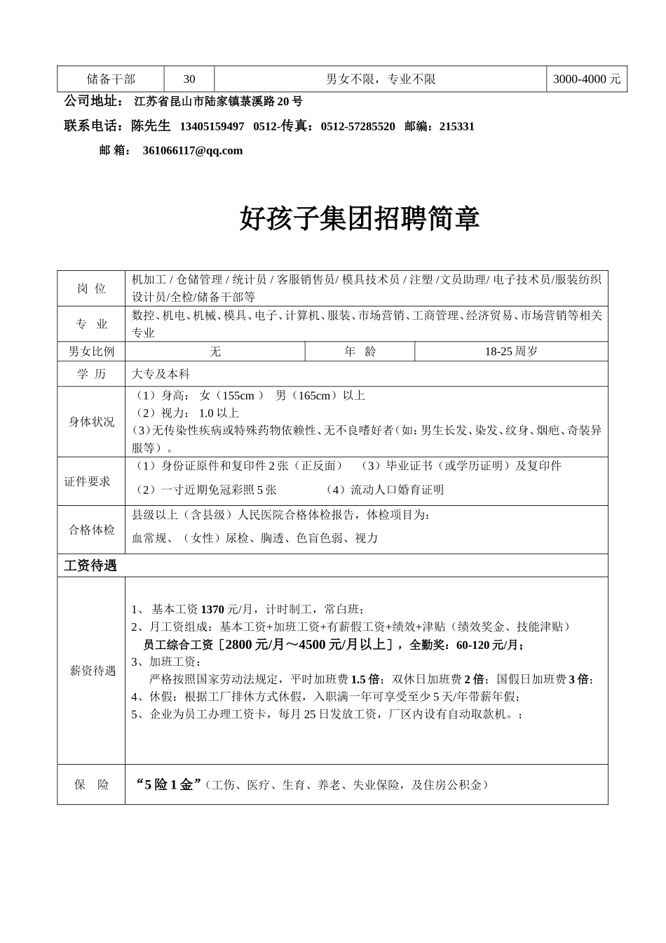 公司简介和高等院校招聘简章_第2页