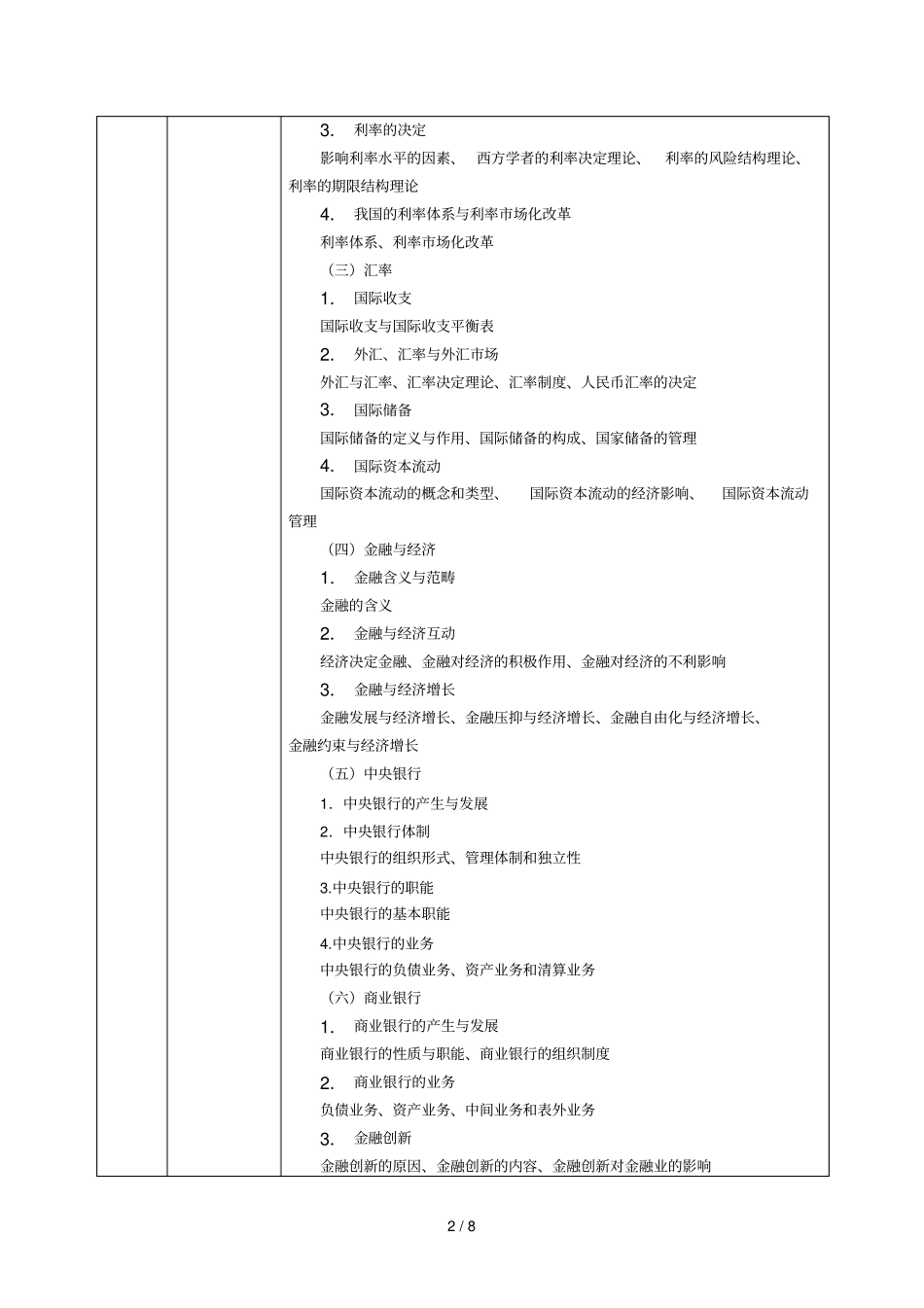 435保险专业基础自命题考试大纲_第2页