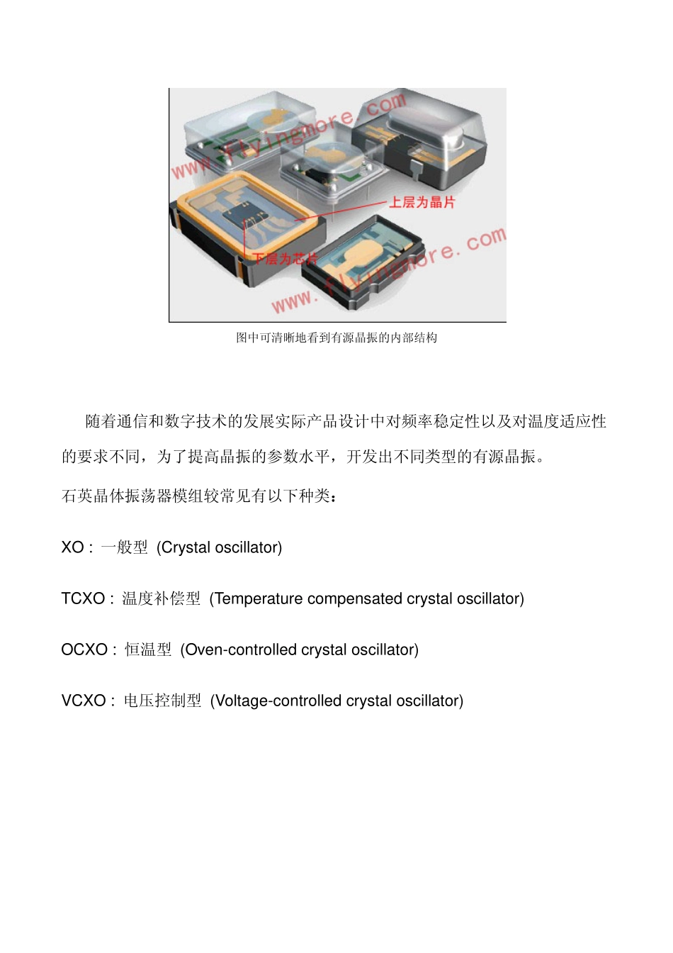 晶振系列讲座之二--晶振的种类和封装_第2页