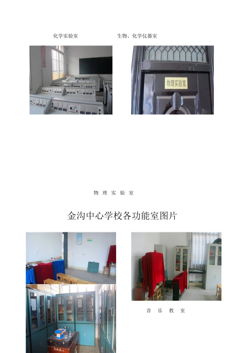 各专用教室、功能室及办公生活用房等照片及说明，含c9、c10_第2页