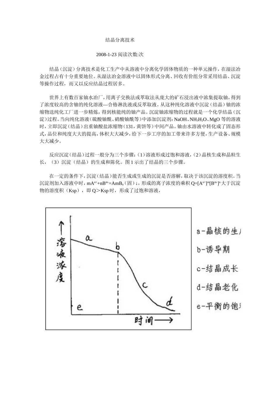 结晶分离技术_第1页
