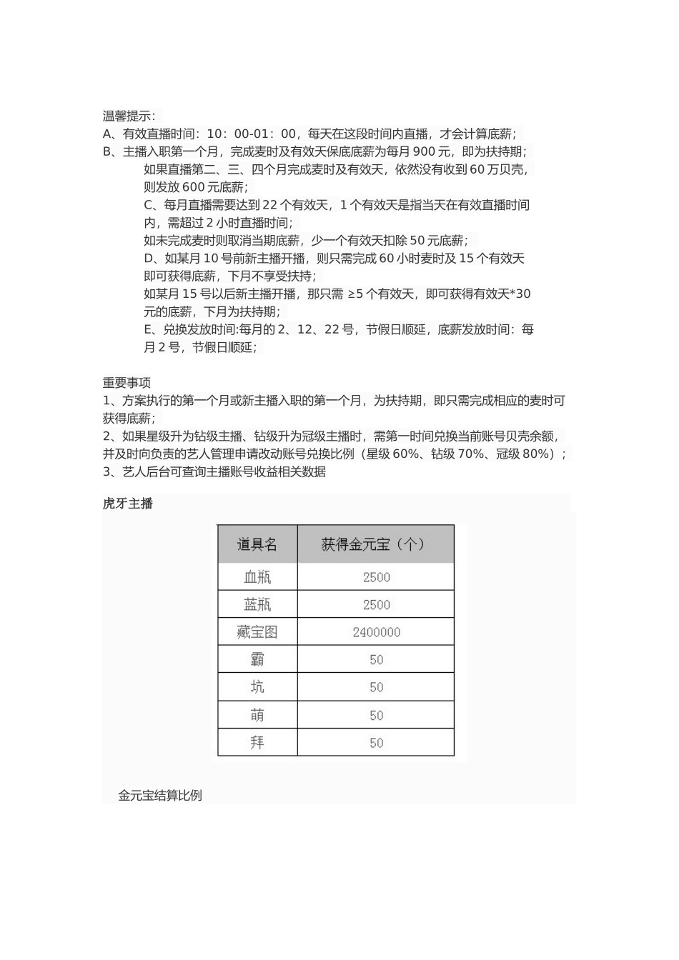 各大平台主播利润分成_第3页
