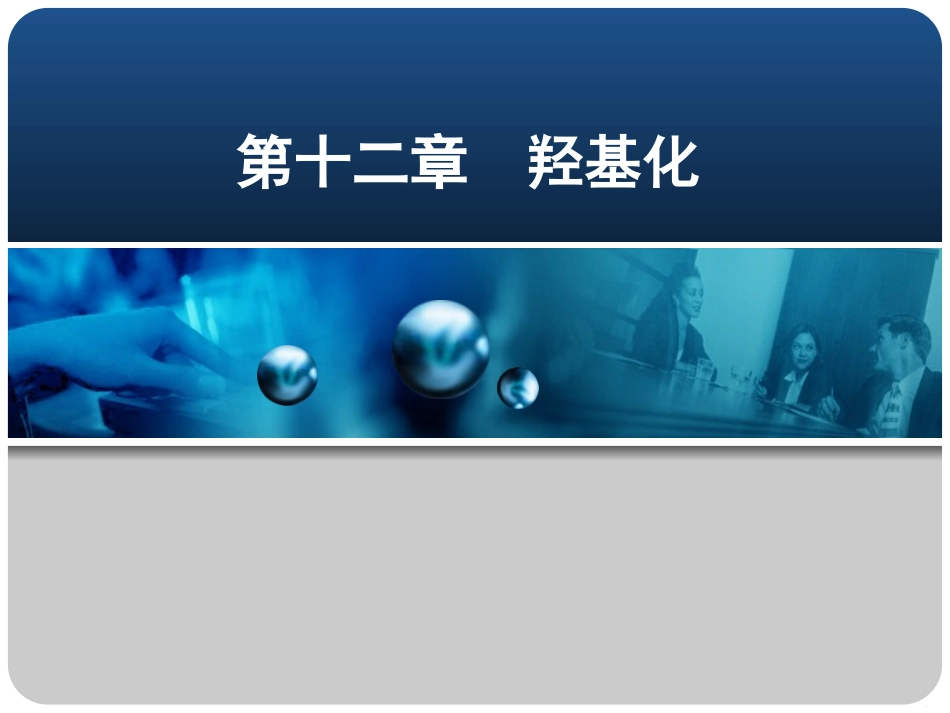 精细有机合成技术第十二章_第1页