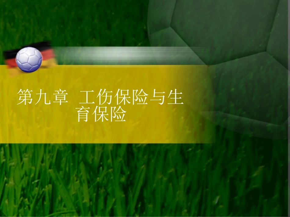 工伤保险与生育保险_第1页