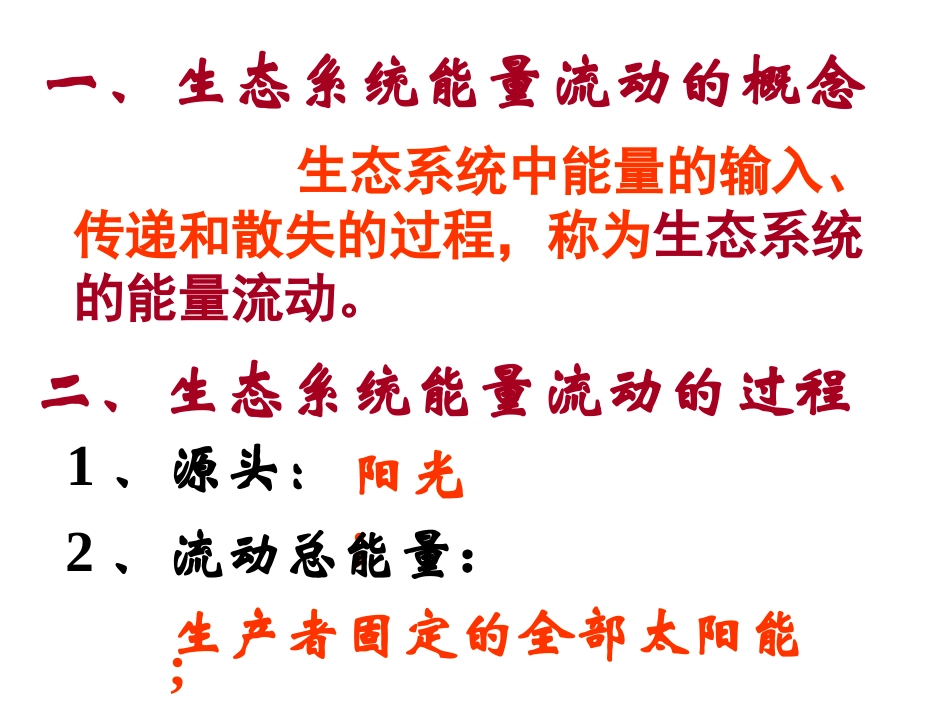 生态系统的能量流动和物质循环1_第3页
