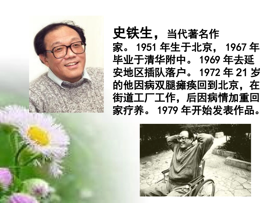 《秋天的怀念》教学配套用课件_第2页