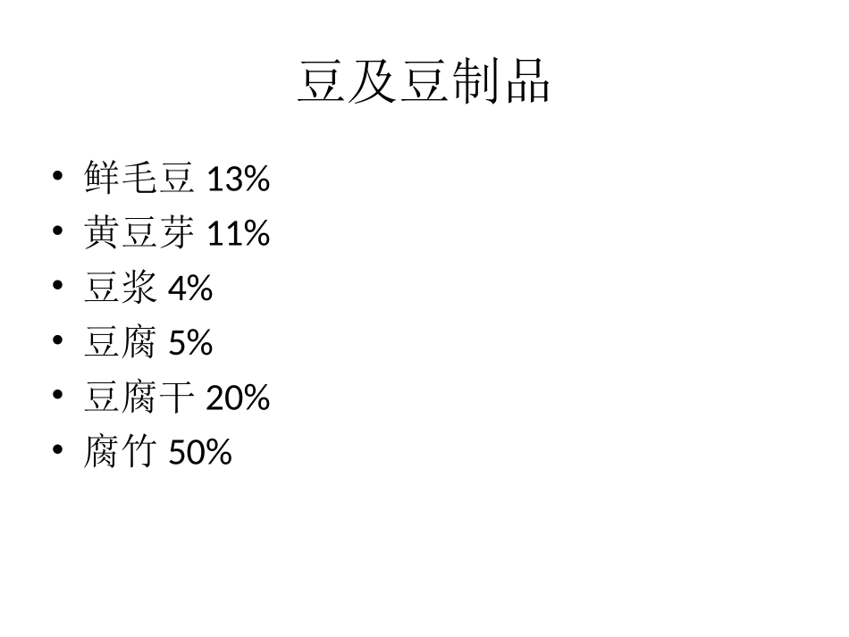 各种食物蛋白质含量_第3页