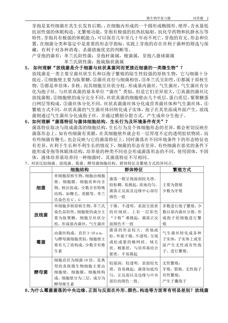 江南大学微生物问答题部分_第2页