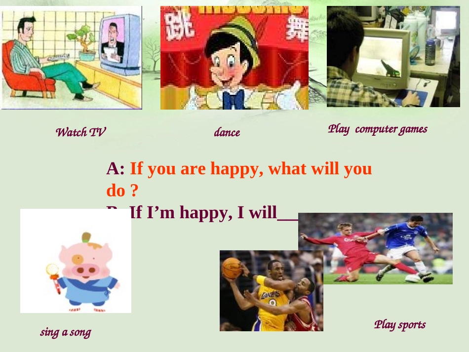 人教英语八年级上册第十单元第一课时_第3页