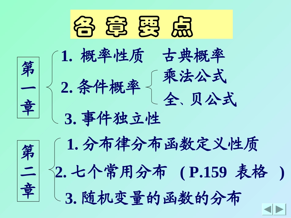 概率统计总复习_第1页