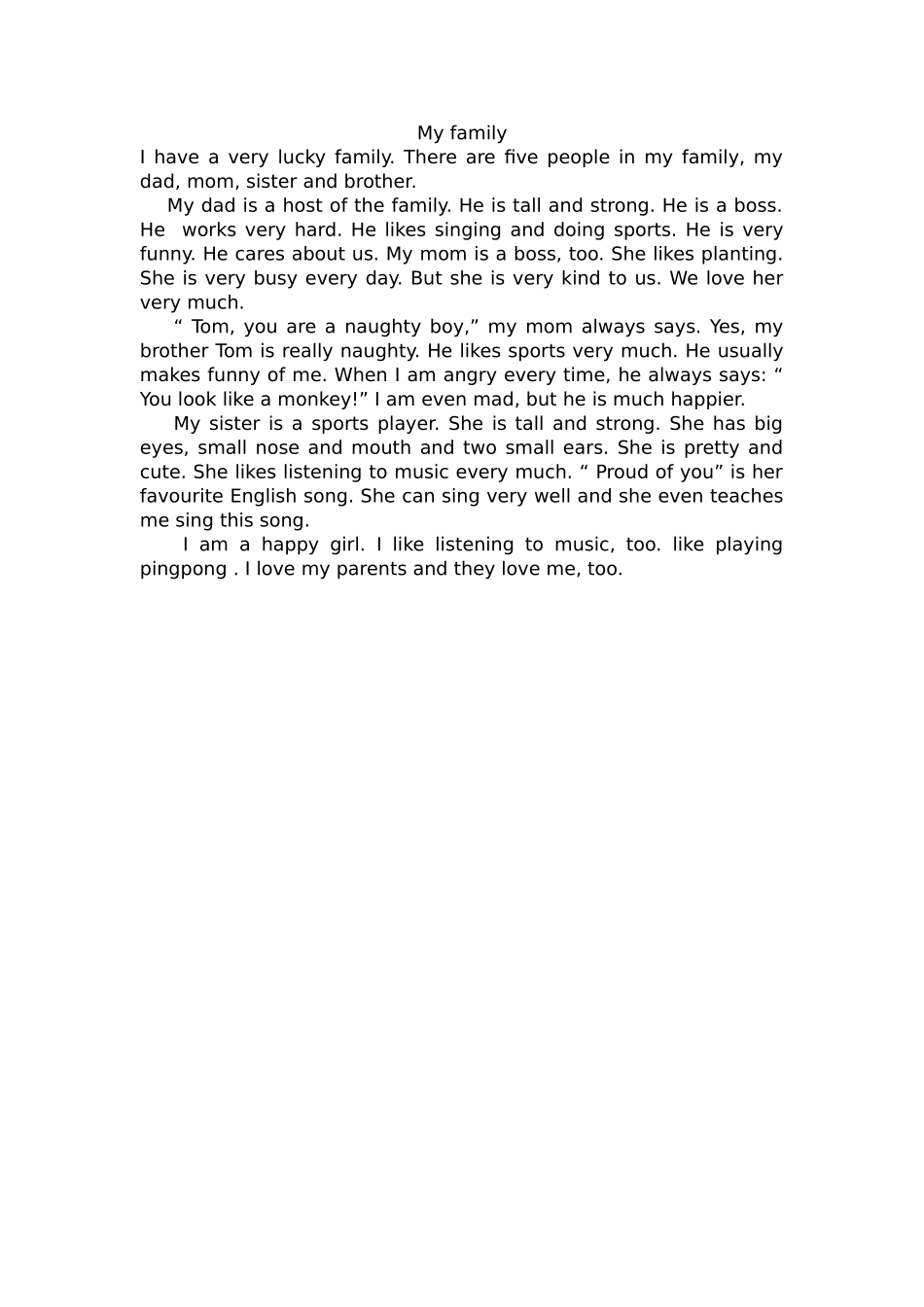 英语作文Myfamily_第1页