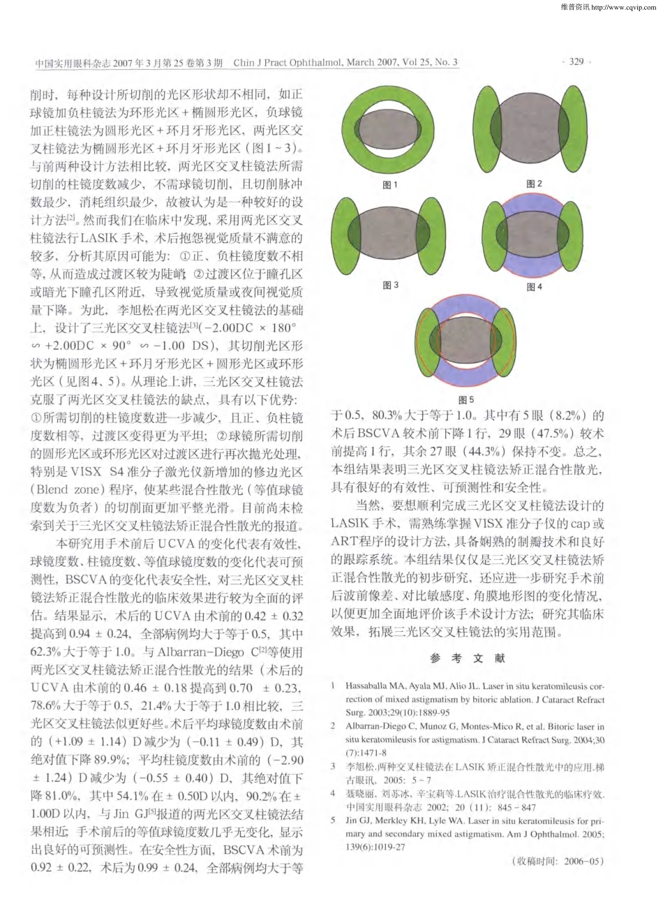 混合性散光的临床观察_第3页