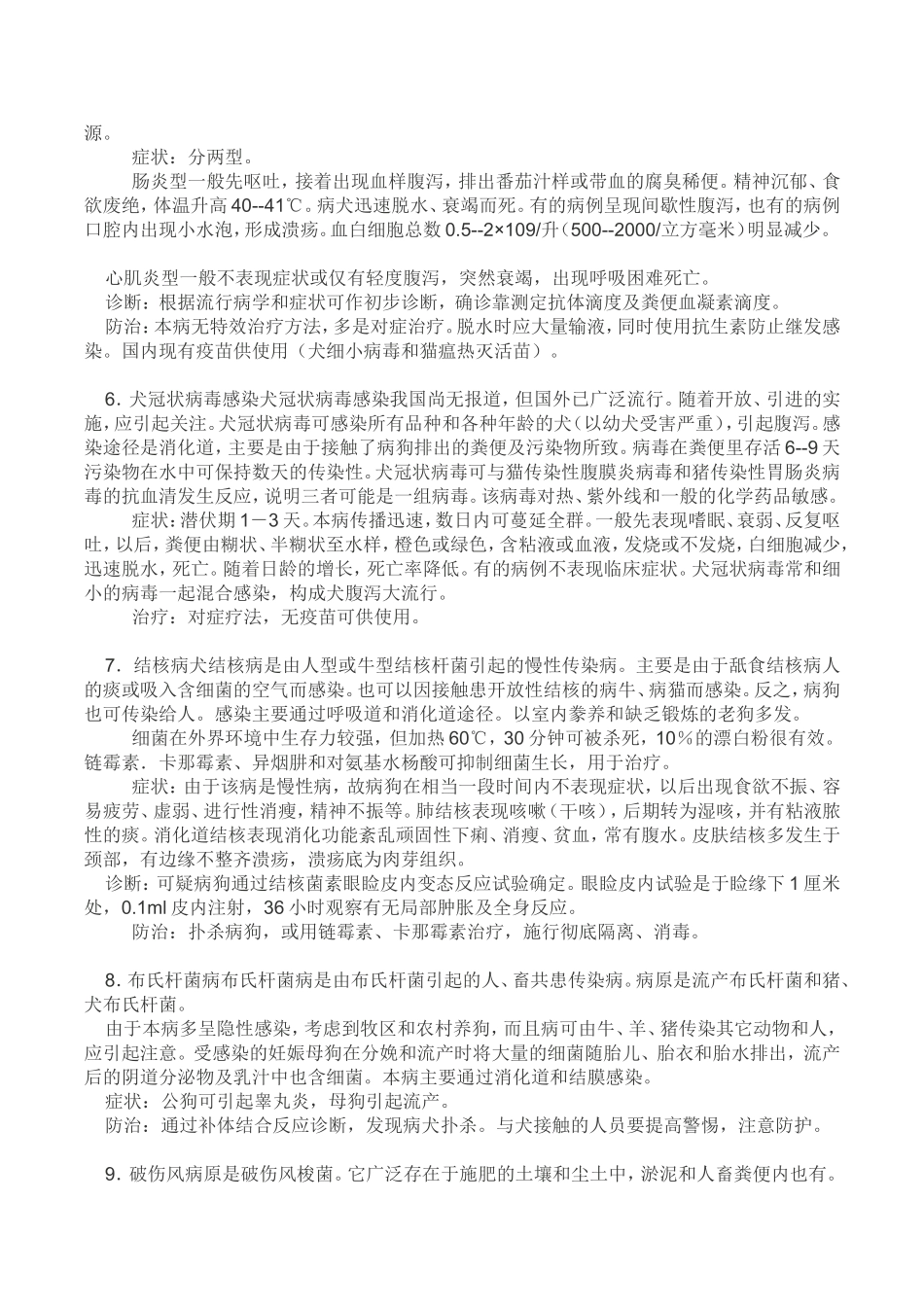 狗狗疾病治疗——疾病大全_第3页