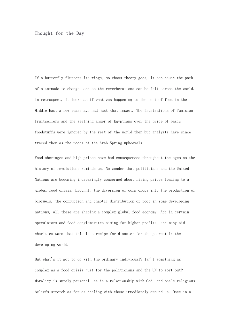 蝴蝶效应(英文)_第1页