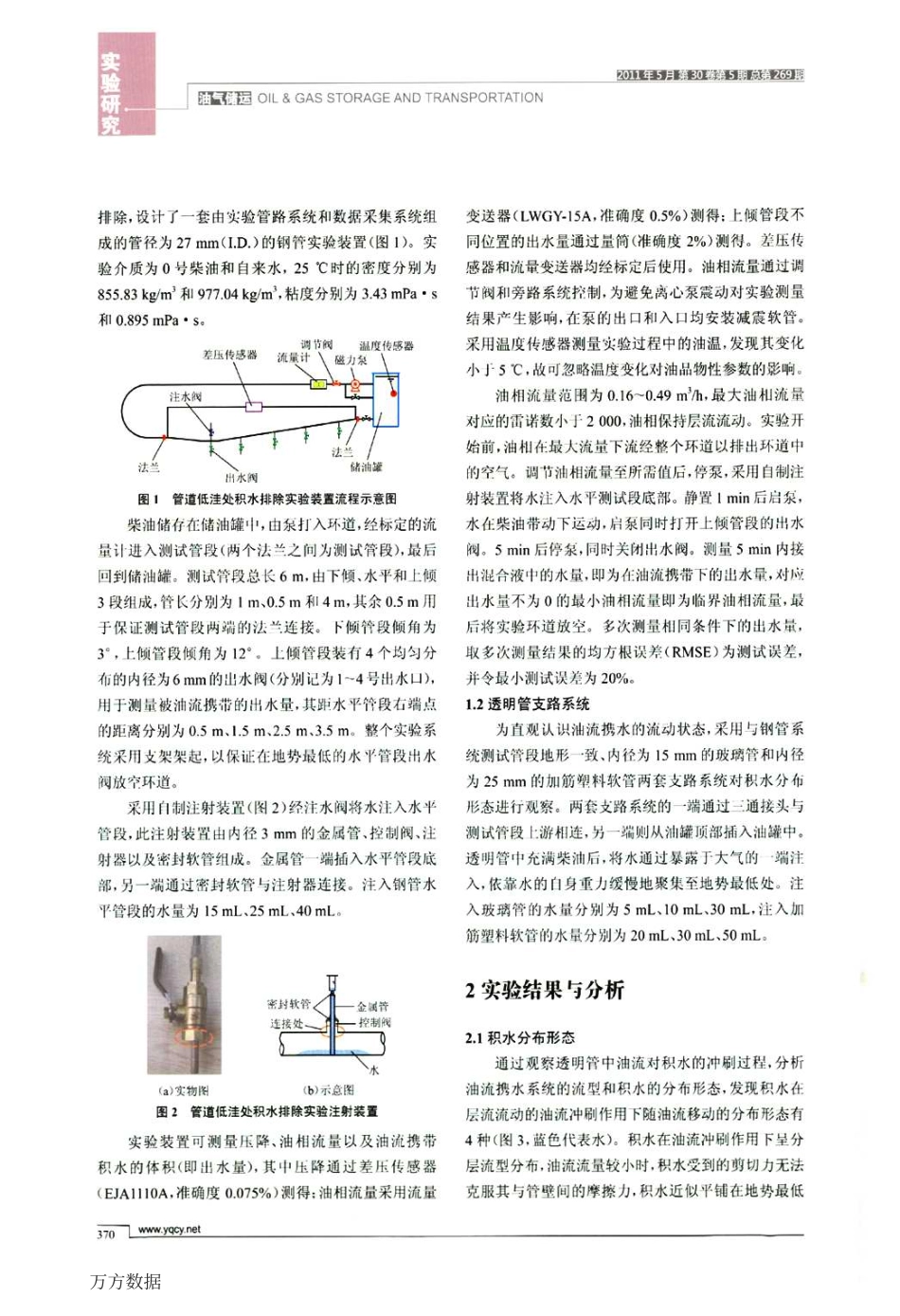 管道低洼处积水排除实验_第2页