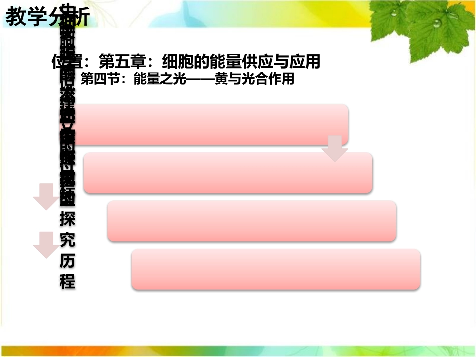 光合作用的探究历程说课课件_第2页