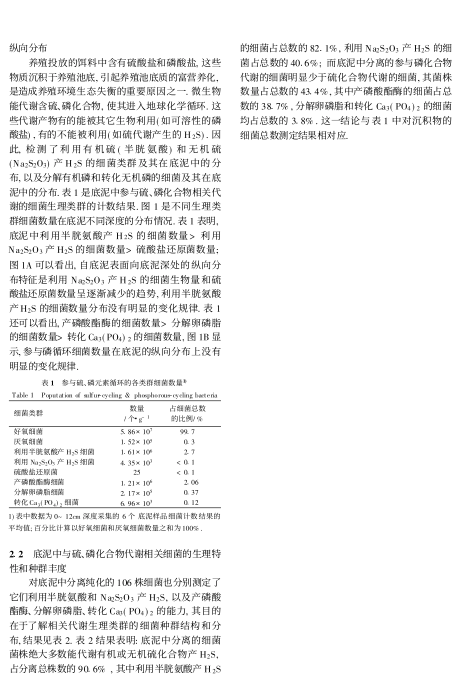 海水养殖场底泥中转化硫和磷化合物的微生物及其多样性_王亚南(1)_第3页