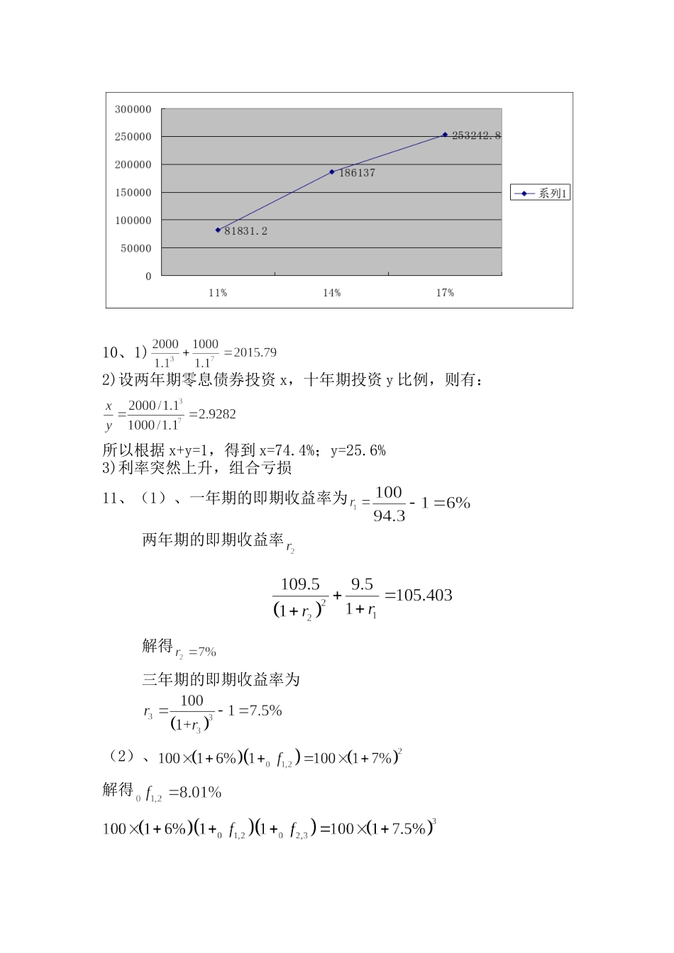固定收益证券(姚长辉)第四章作业参考答案_第3页