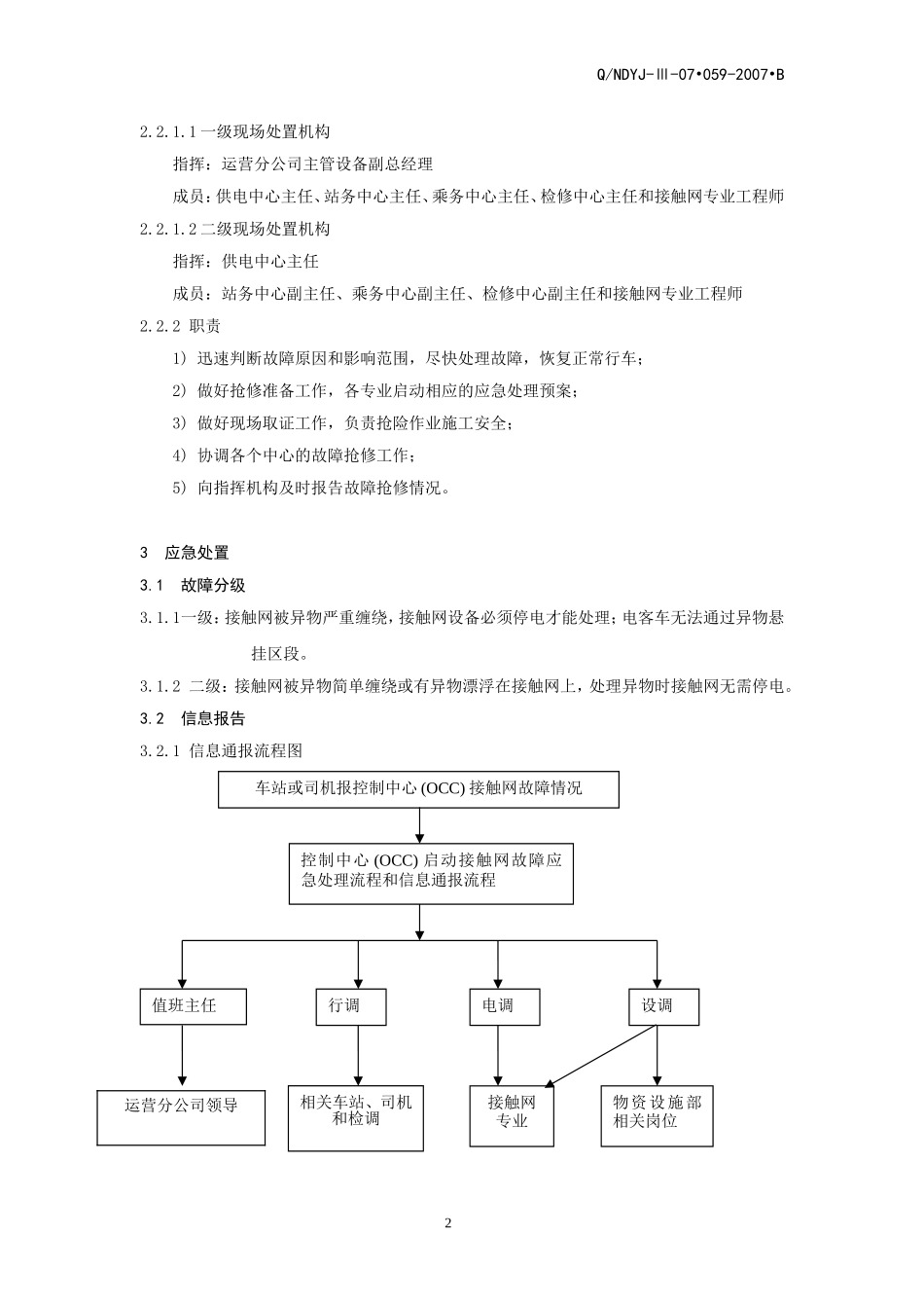 接触网悬挂异物处理应急预案_第3页