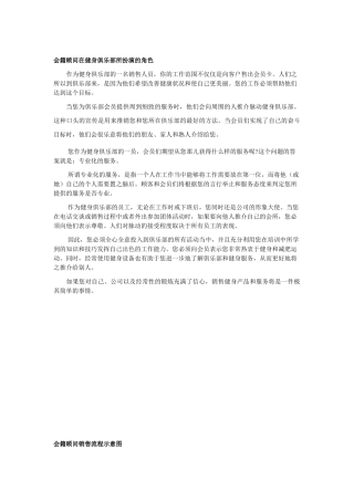 会籍顾问培训全册