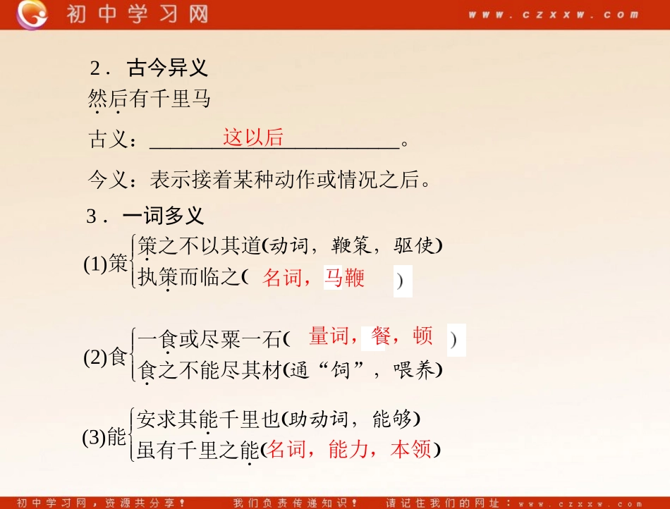 《马说》（语文版九年级上）_第2页